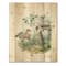 Designart - Vintage Birds In The Wild I - Traditional Print on Natural Pine Wood